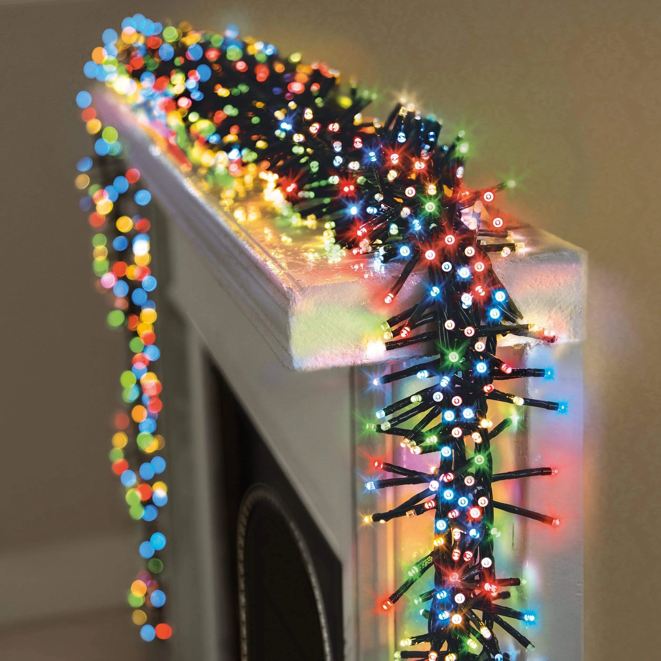 1536 Multicoloured LED Compact Cluster Lights