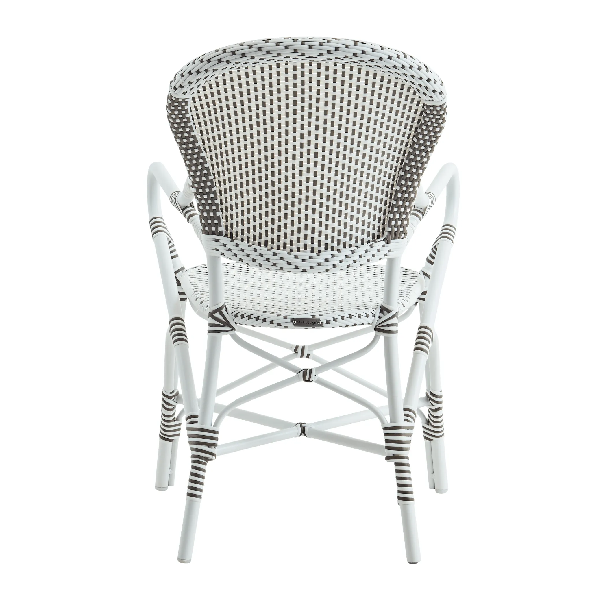 AluRattan™ Bistro Style Arm Chair - Available in Two Colors