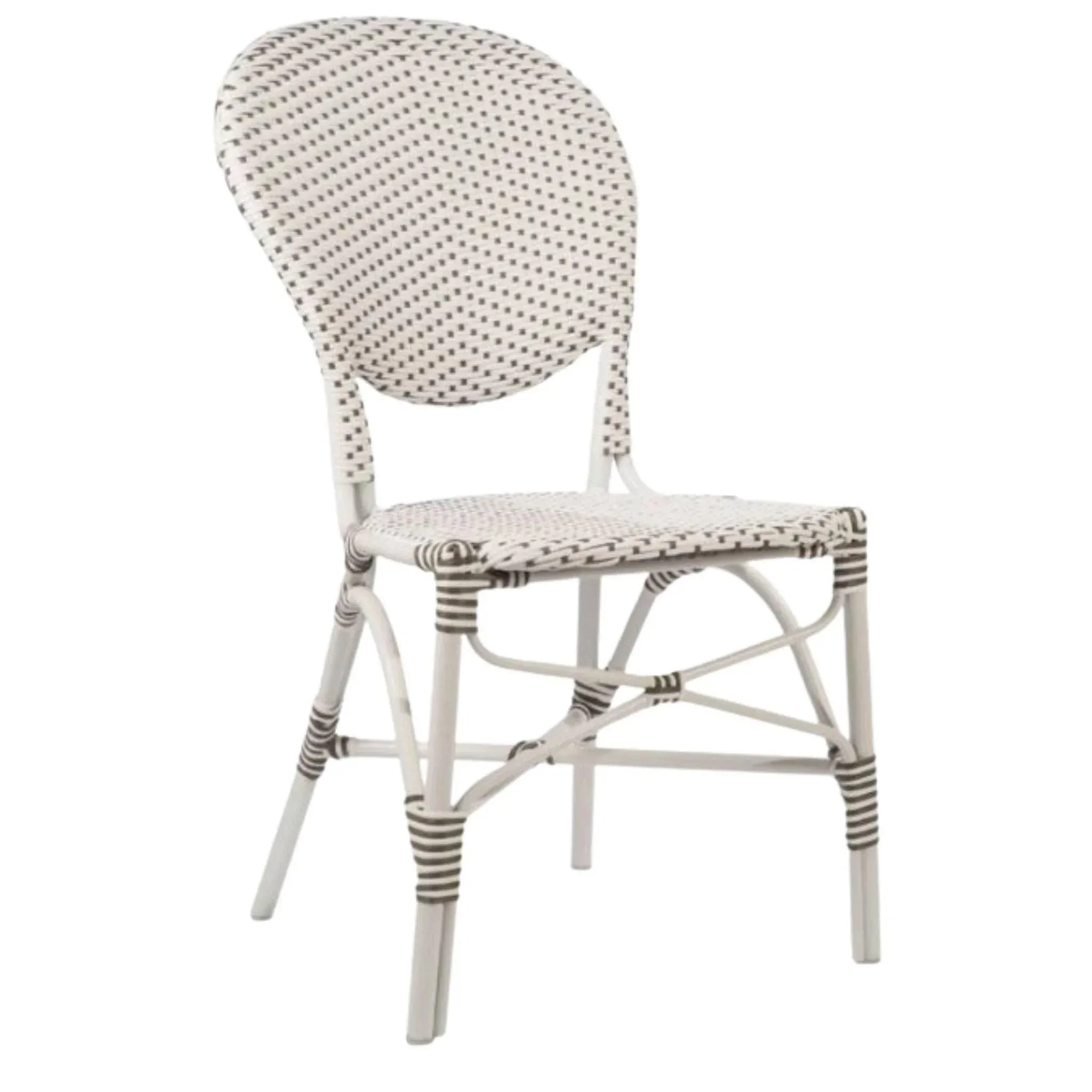 AluRattan™ Bistro Style Side Chair - Available in Two Colors