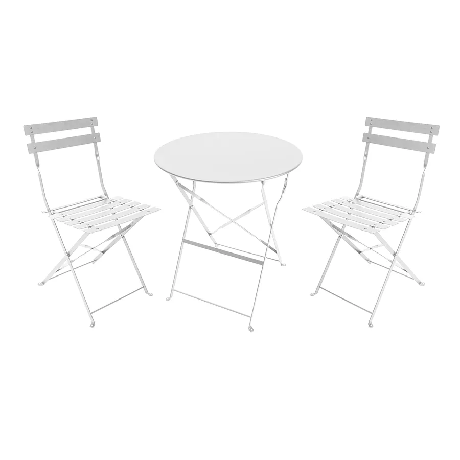 Ansel Outdoor Round 2 Seater Dining Set