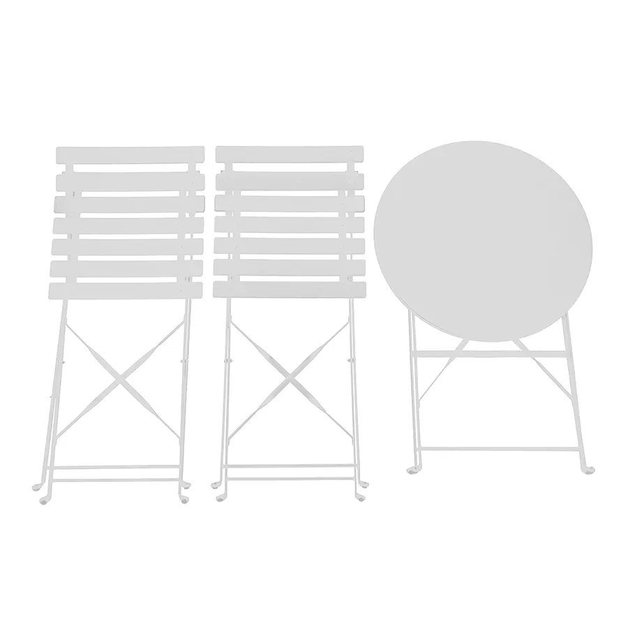 Ansel Outdoor Round 2 Seater Dining Set