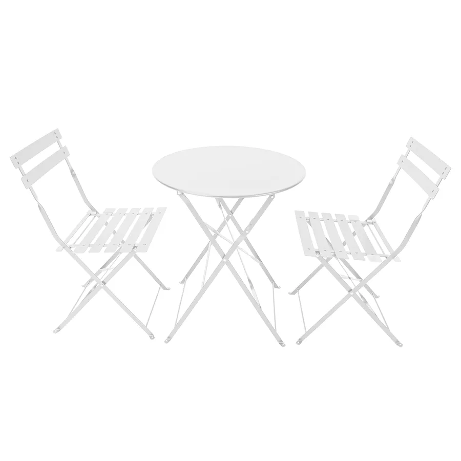 Ansel Outdoor Round 2 Seater Dining Set