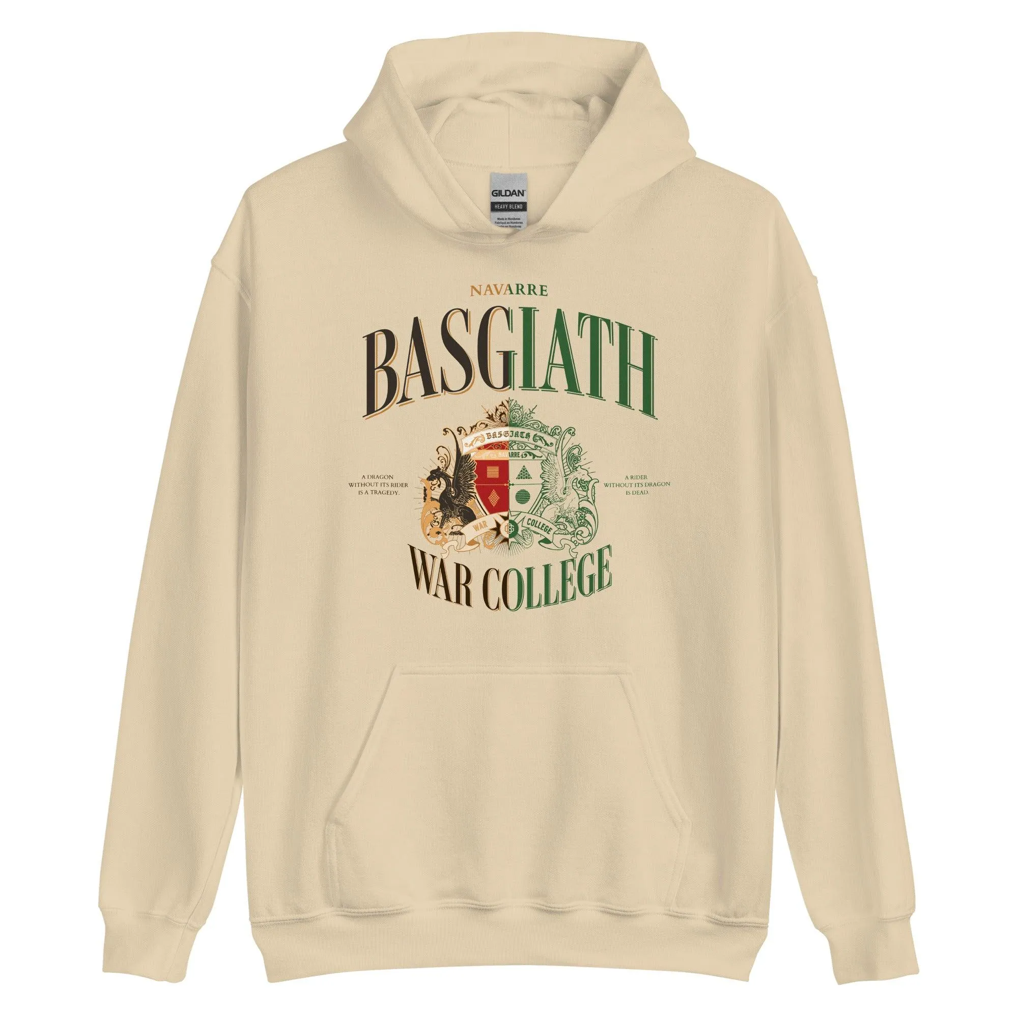 Basgiath War College Vintage Style Hoodie