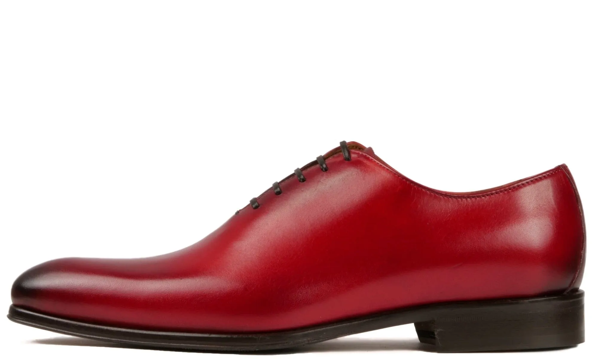 Benson Wholecut Oxford Scarlet Red