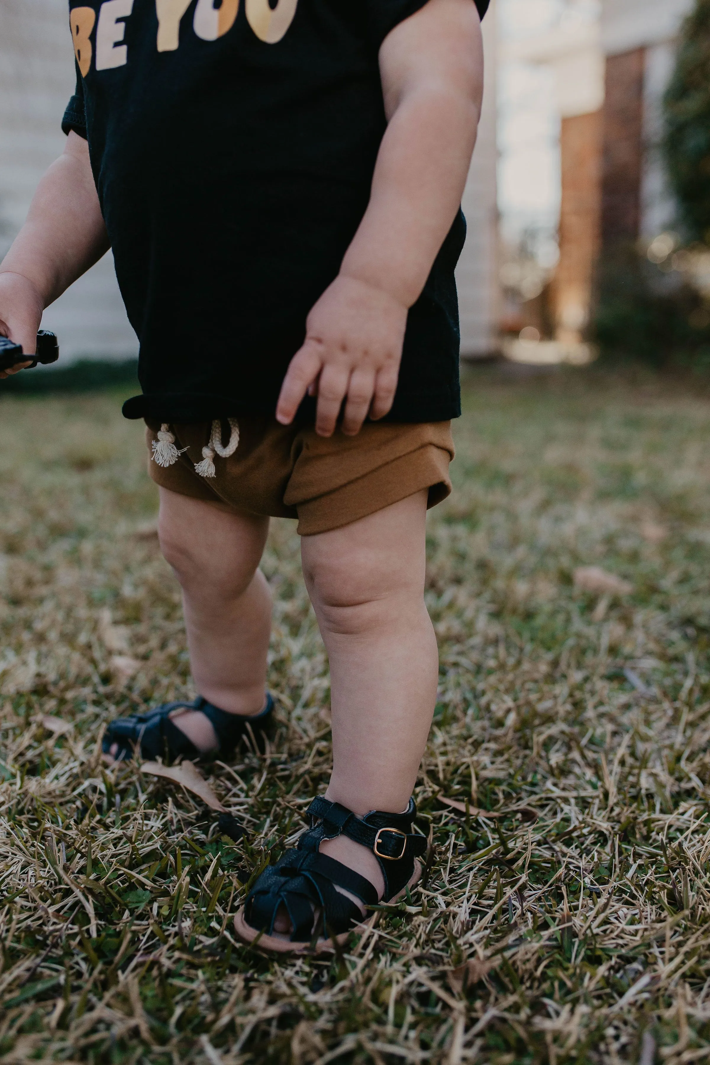 Black Closed Toe Sandal