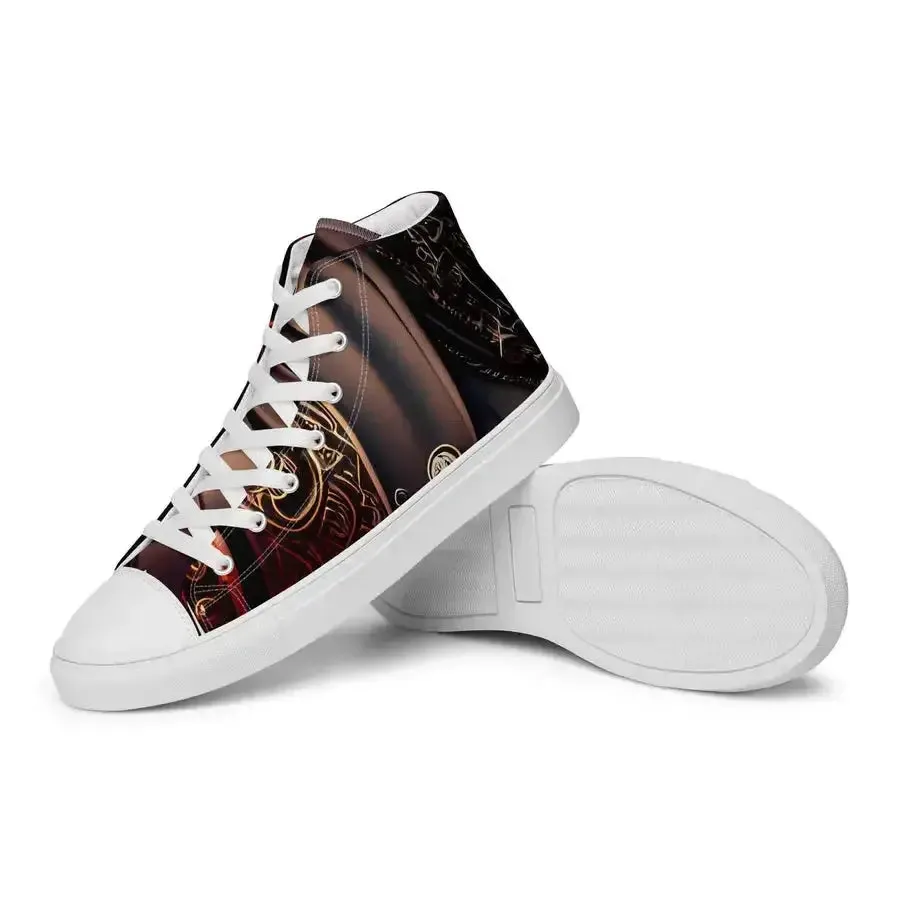 Black pirates women’s high top shoes