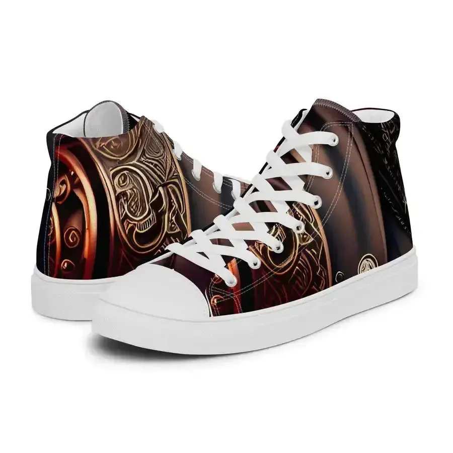 Black pirates women’s high top shoes