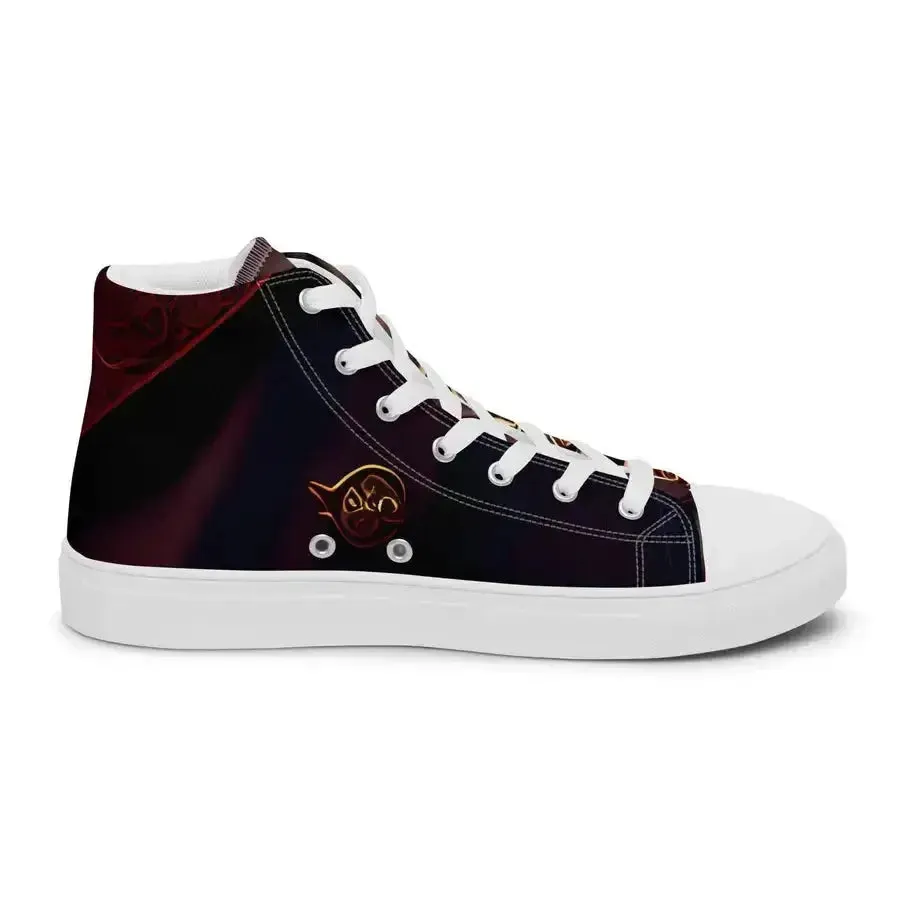 Black pirates women’s high top shoes