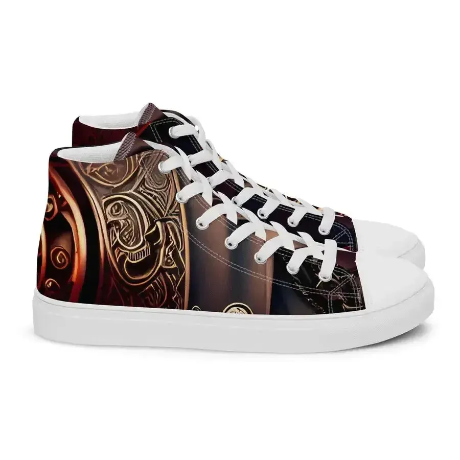 Black pirates women’s high top shoes