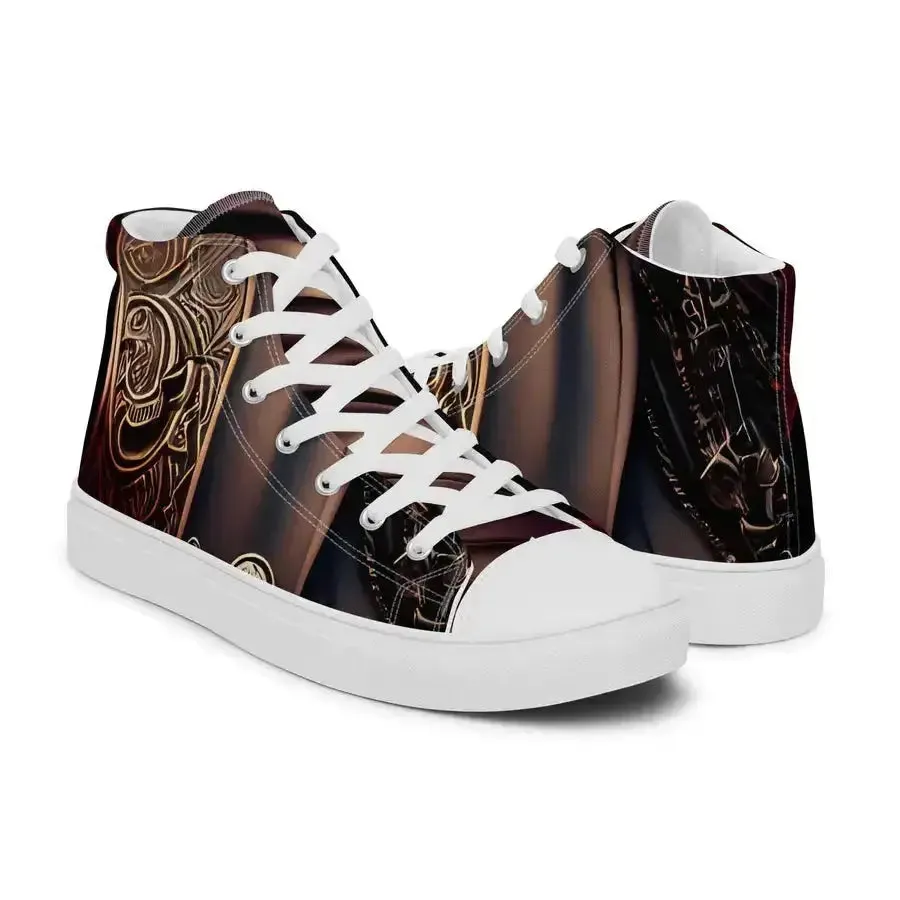 Black pirates women’s high top shoes