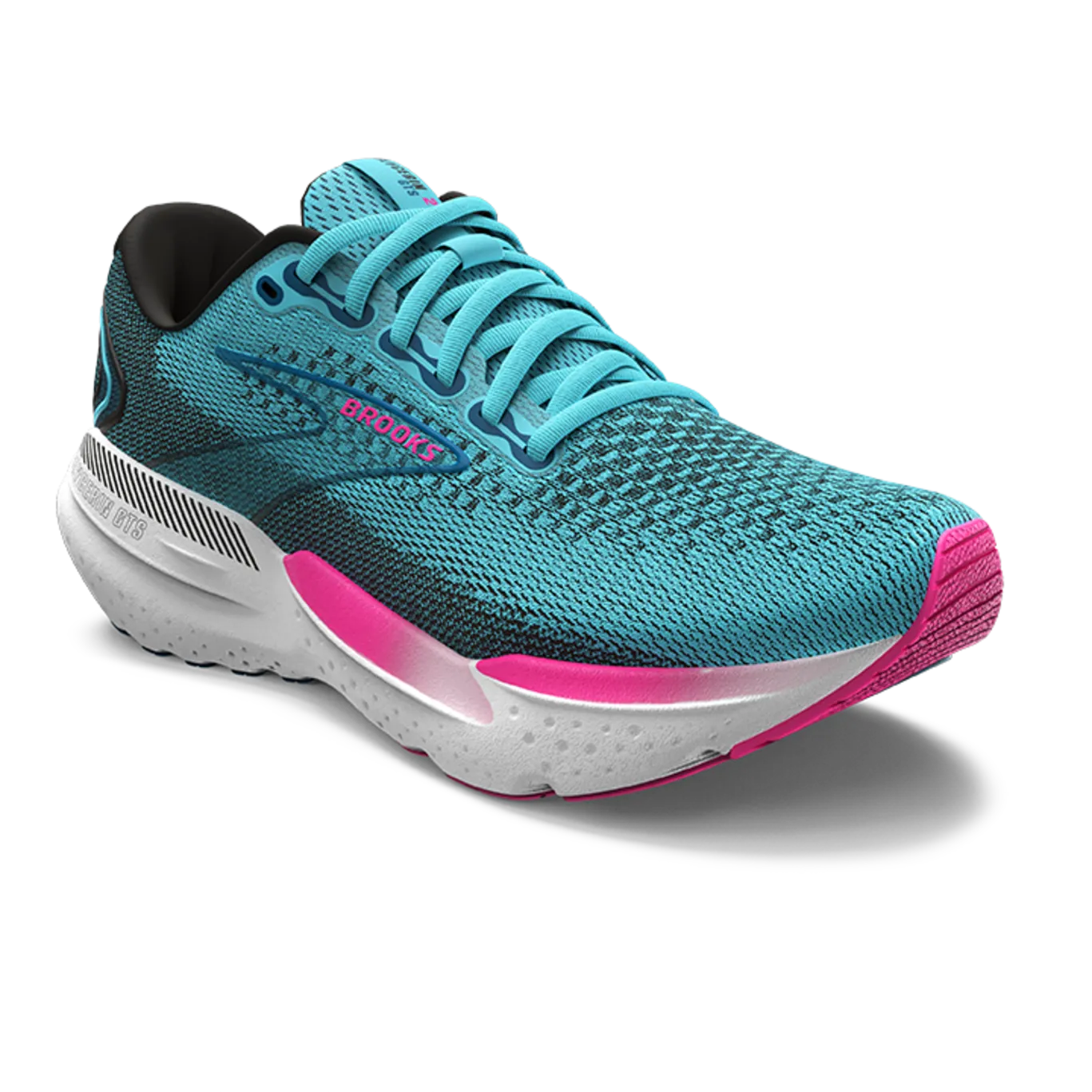 Brooks Glycerin GTS 21 Womens Running - Moroccon Blue / Aqua / Pink