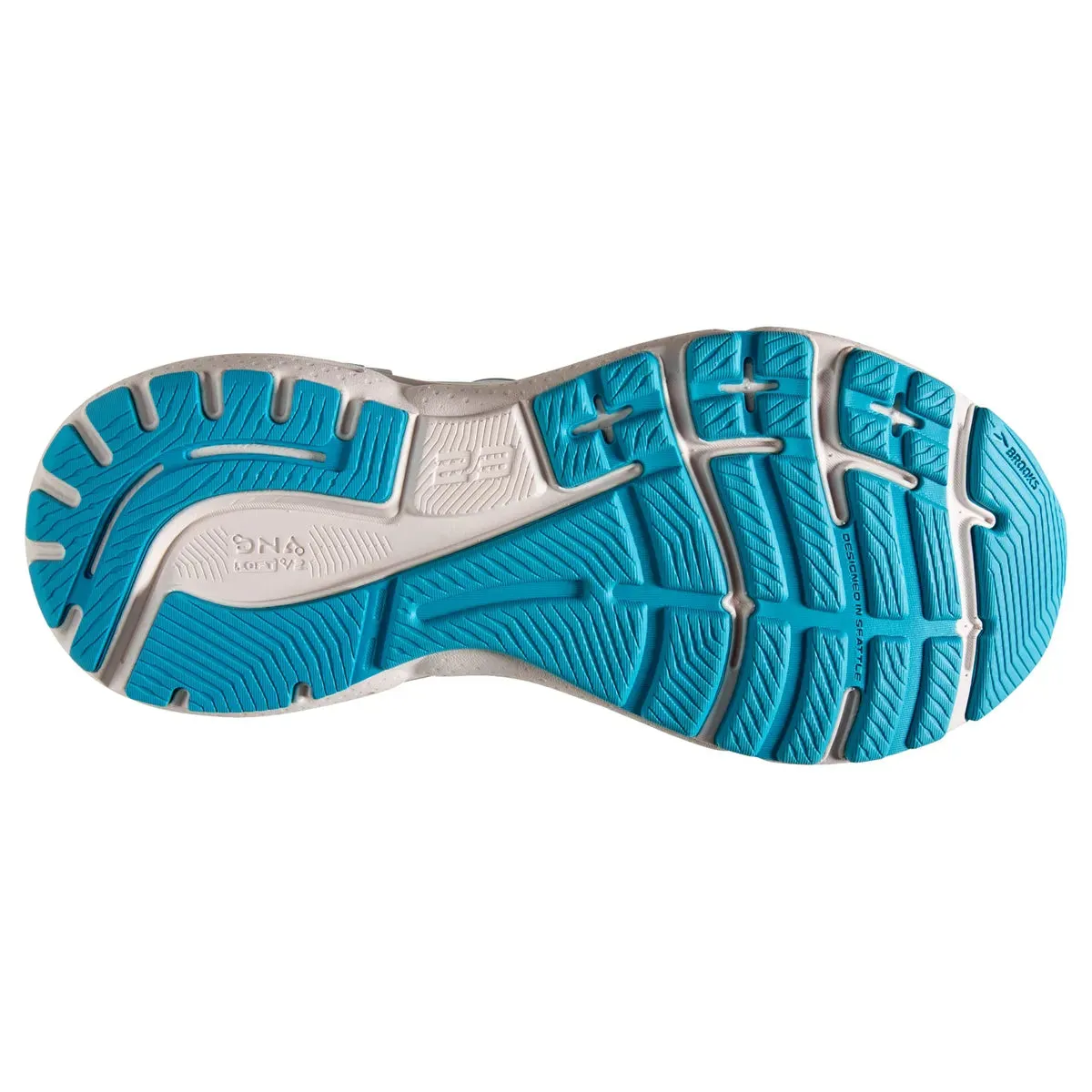 Brooks Women's Adrenaline GTS 23 - Coconut/Papaya/Blue