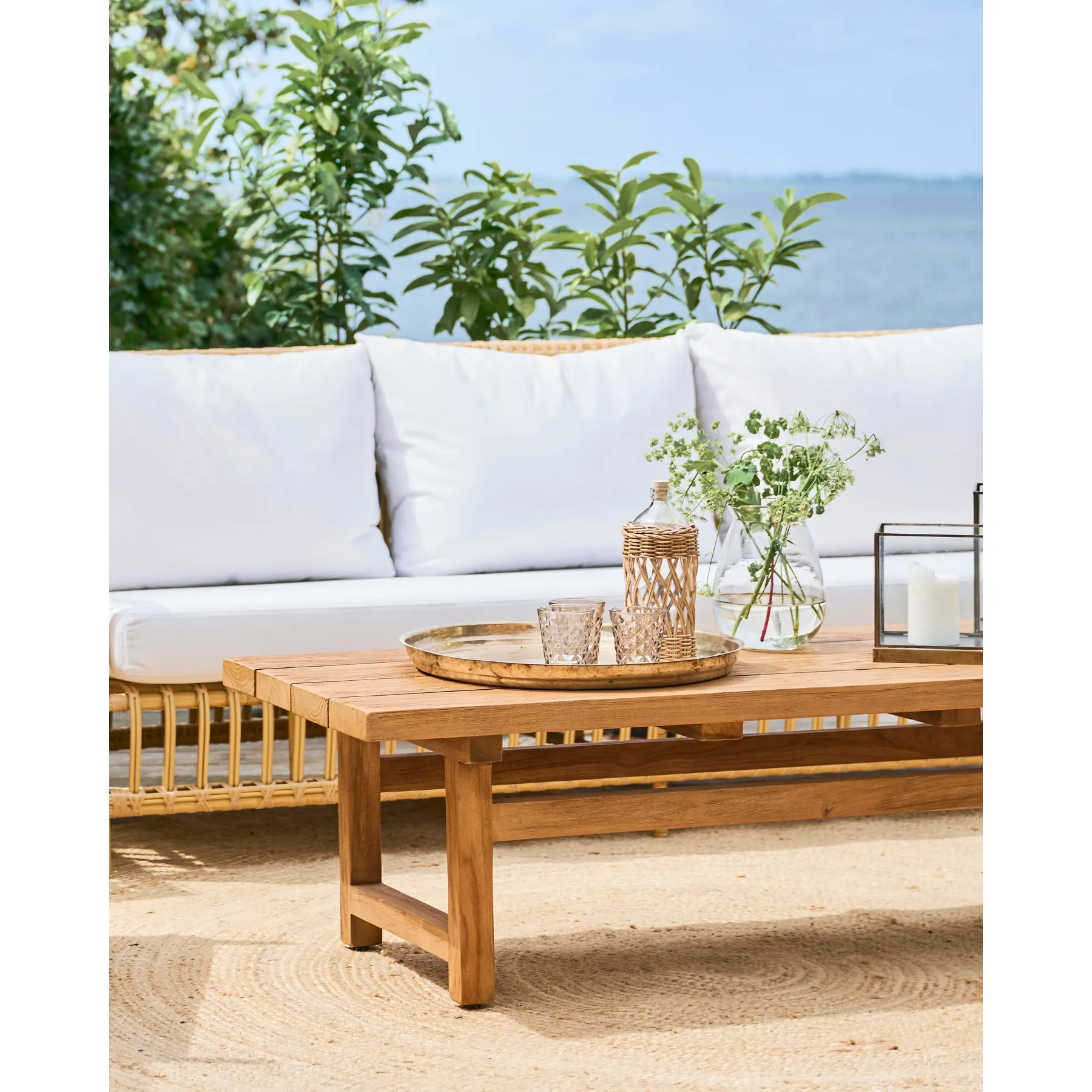 Burbank Teak Coffee Table