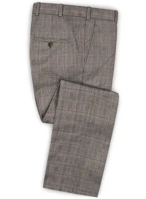 Caccioppoli Dapper Dandy Aronio Gray Wool Pants