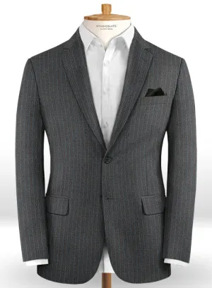 Caccioppoli Dapper Dandy Fione Charcoal Wool Jacket