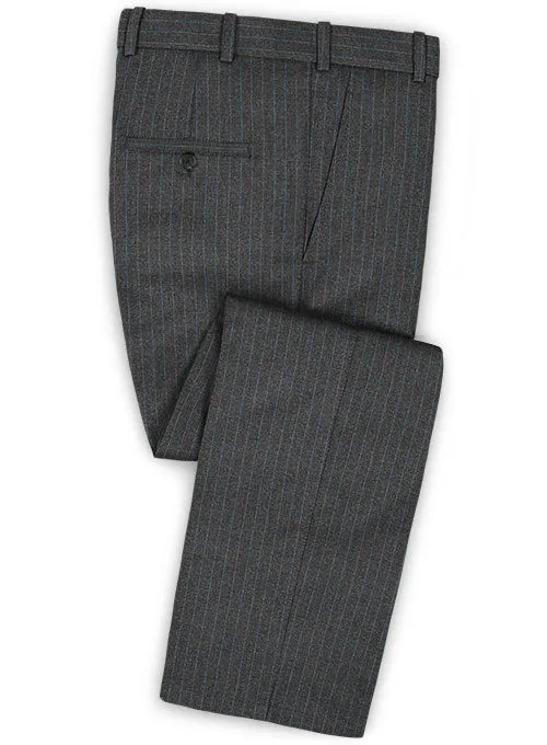 Caccioppoli Dapper Dandy Fione Charcoal Wool Suit