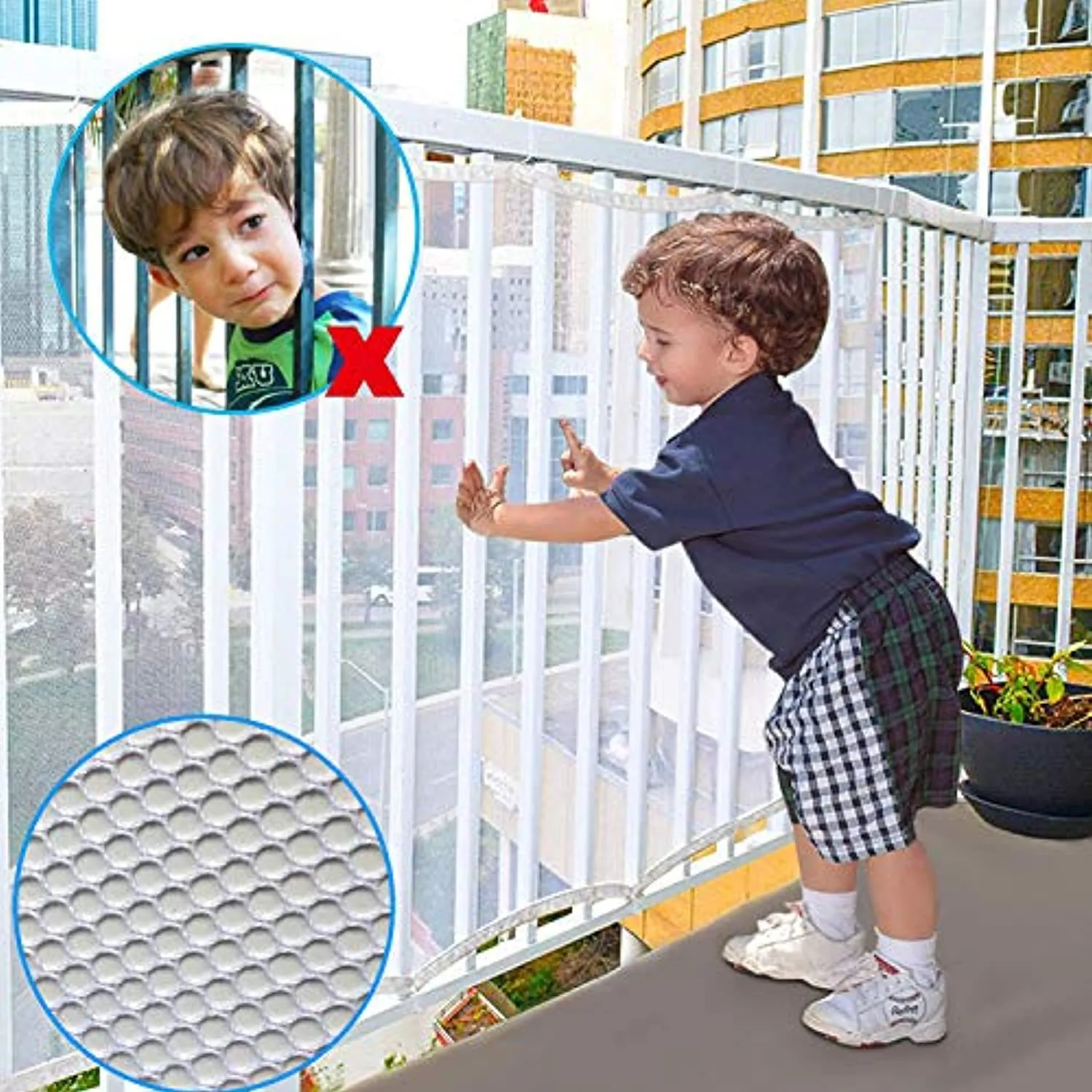 Children's toys pet balcony protection net, children's fall protection net