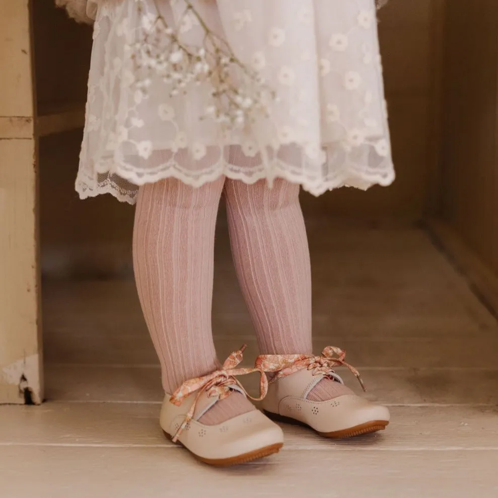 Cream Sol Mary Janes {Children's Leather Shoes}