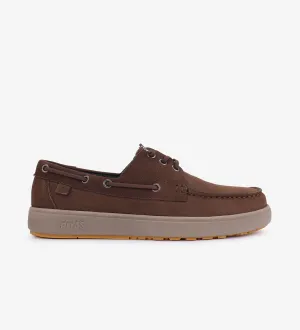 Daiki Leather Boat Shoes