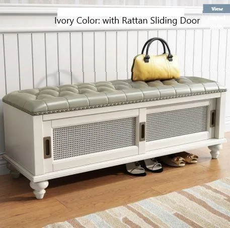 Entryway Storage Bench | CALLIE