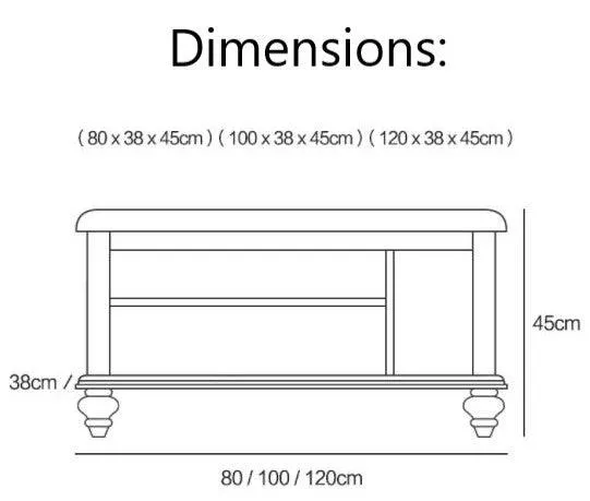 Entryway Storage Bench | CALLIE