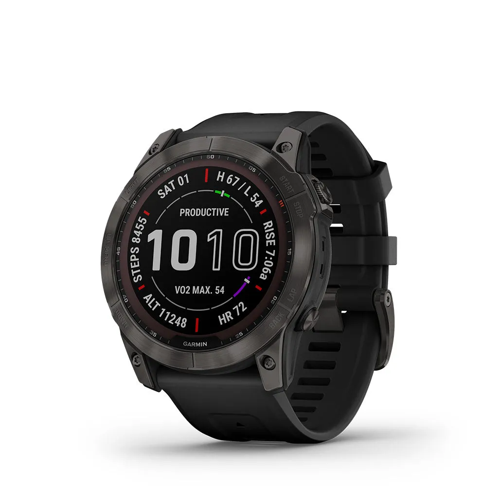 Garmin Fenix 7X Sapphire Solar Edition