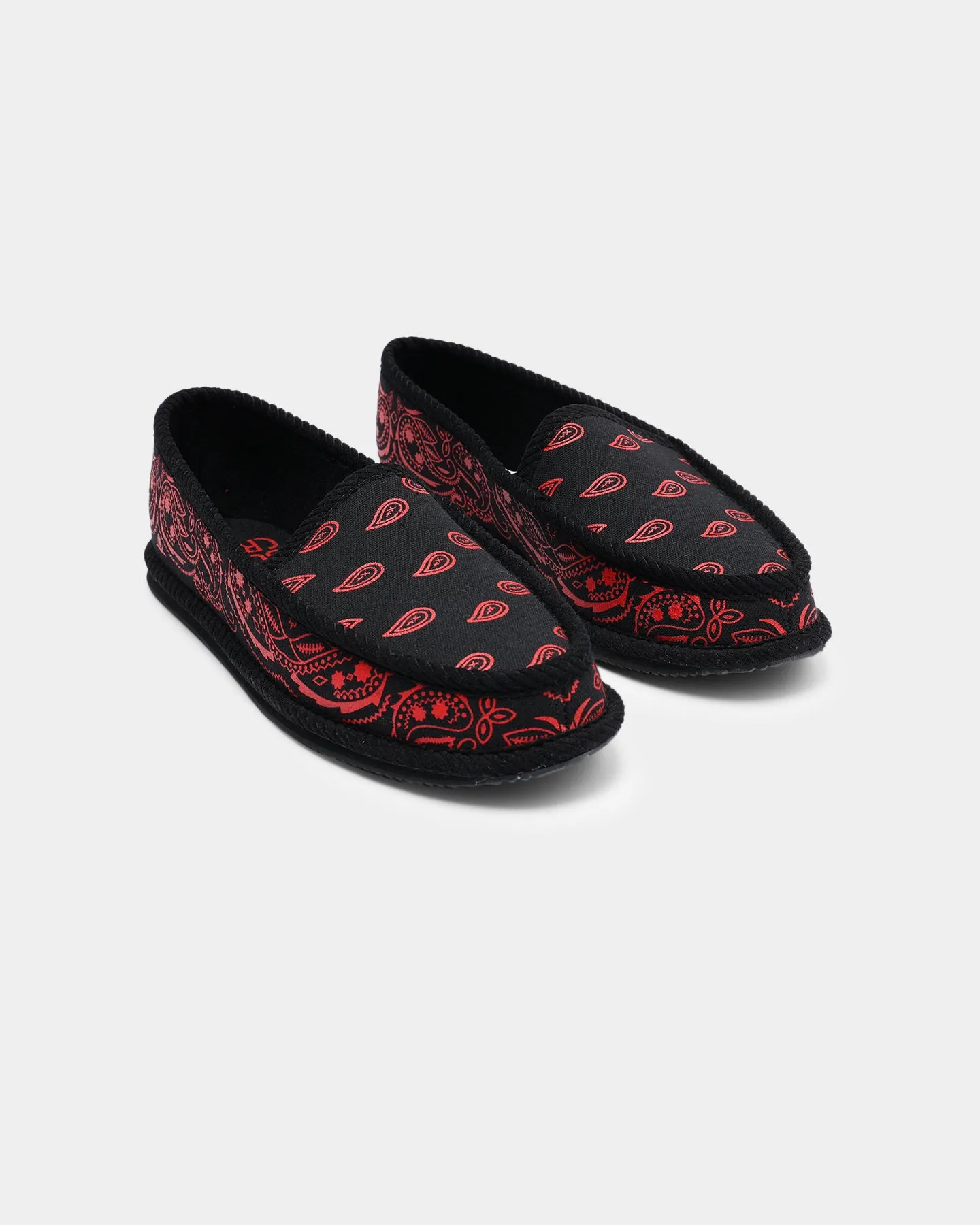 Goat Crew Bandana Slipper Black/Red