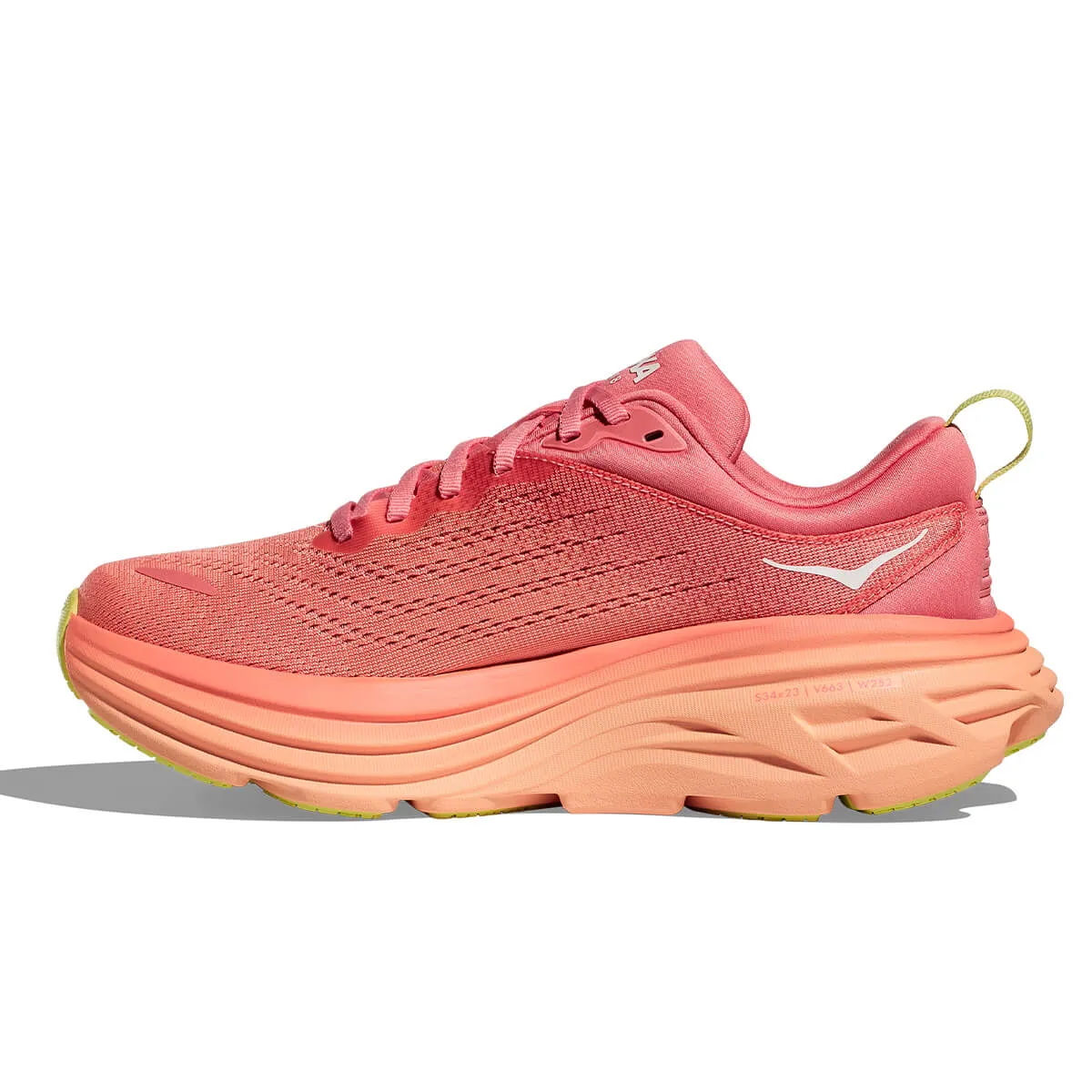 Hoka Bondi 8 Womens | Coral / Papaya