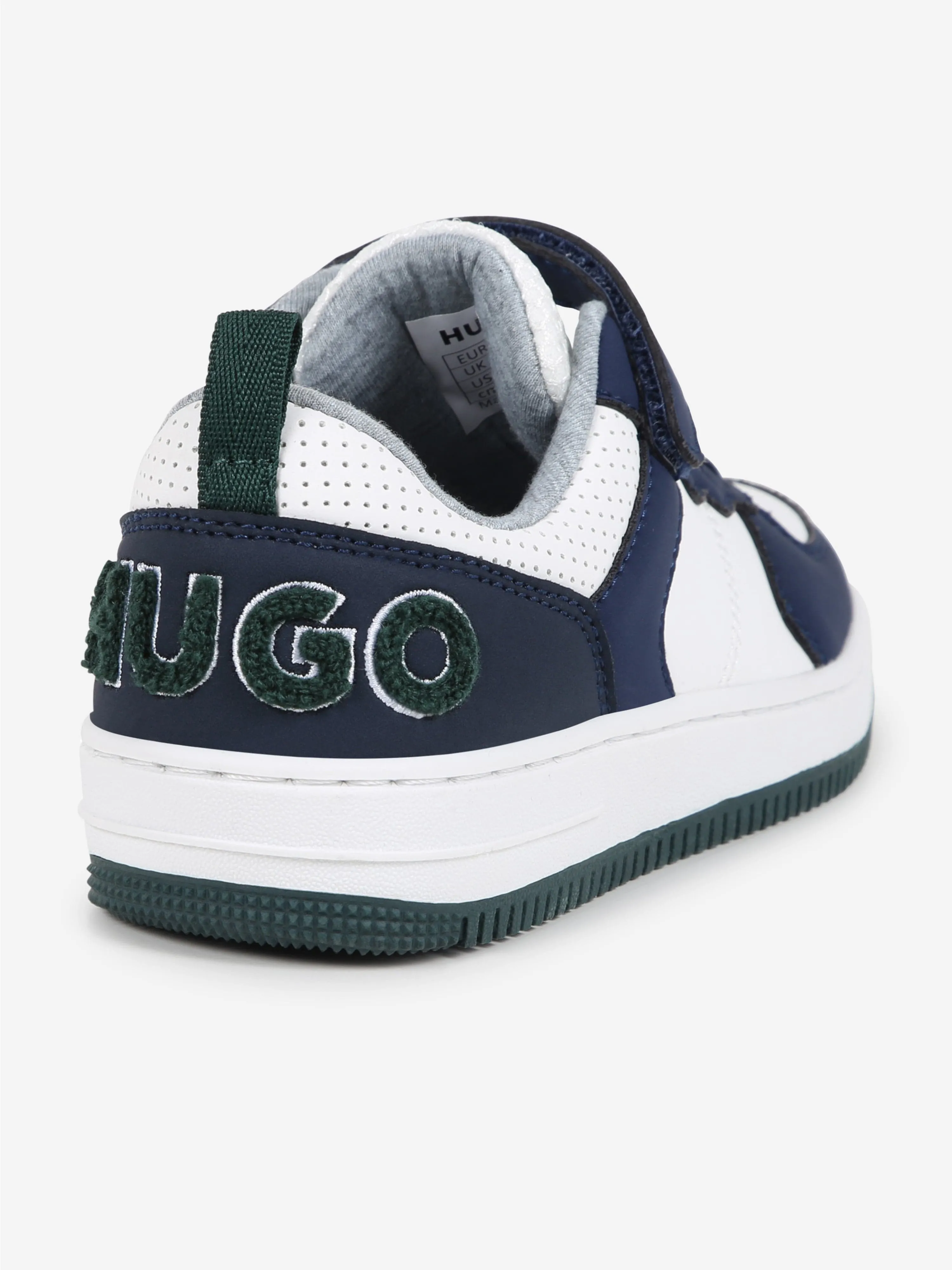 Hugo Boys Logo Trainers in White