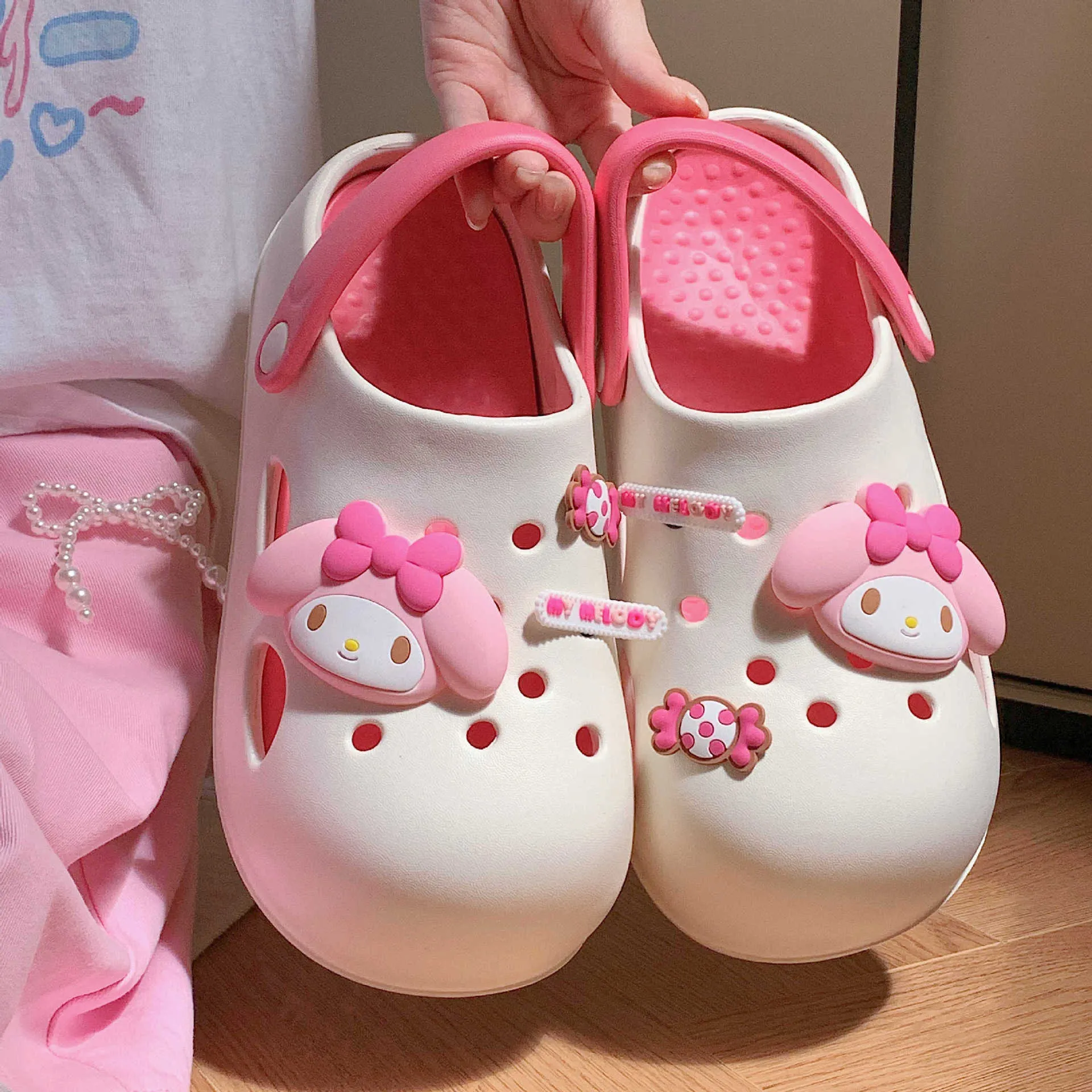 Kawaii Clogs Platform Shoes Sandal