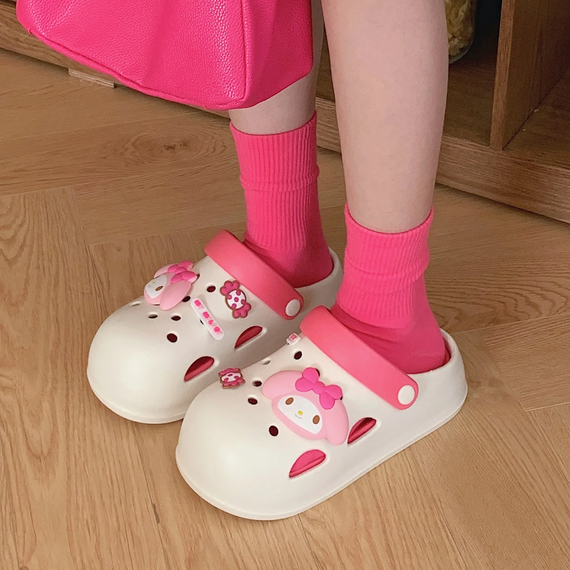 Kawaii Clogs Platform Shoes Sandal