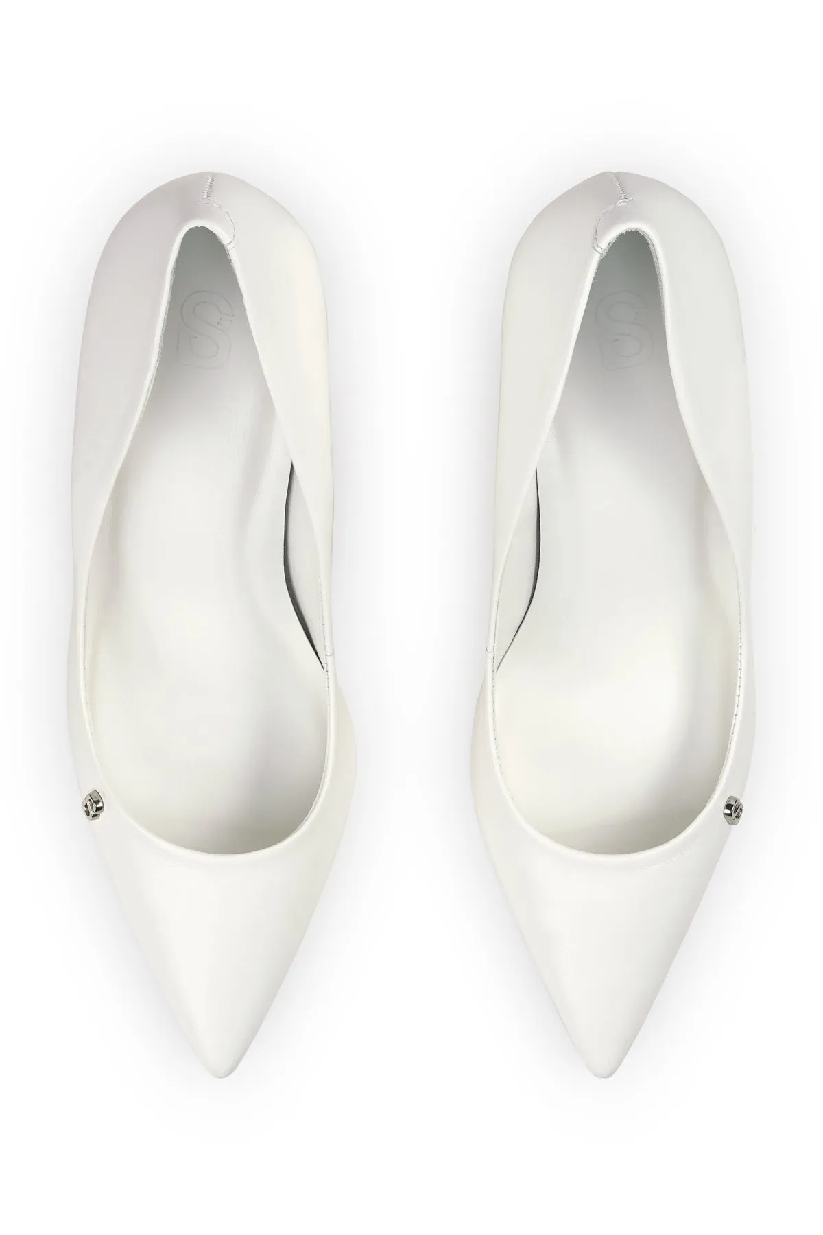 Kyra Heels - White