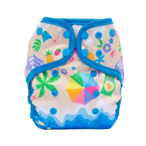 Lalabye Baby One-Size Cloth Diaper Cover ~ Beach Bums