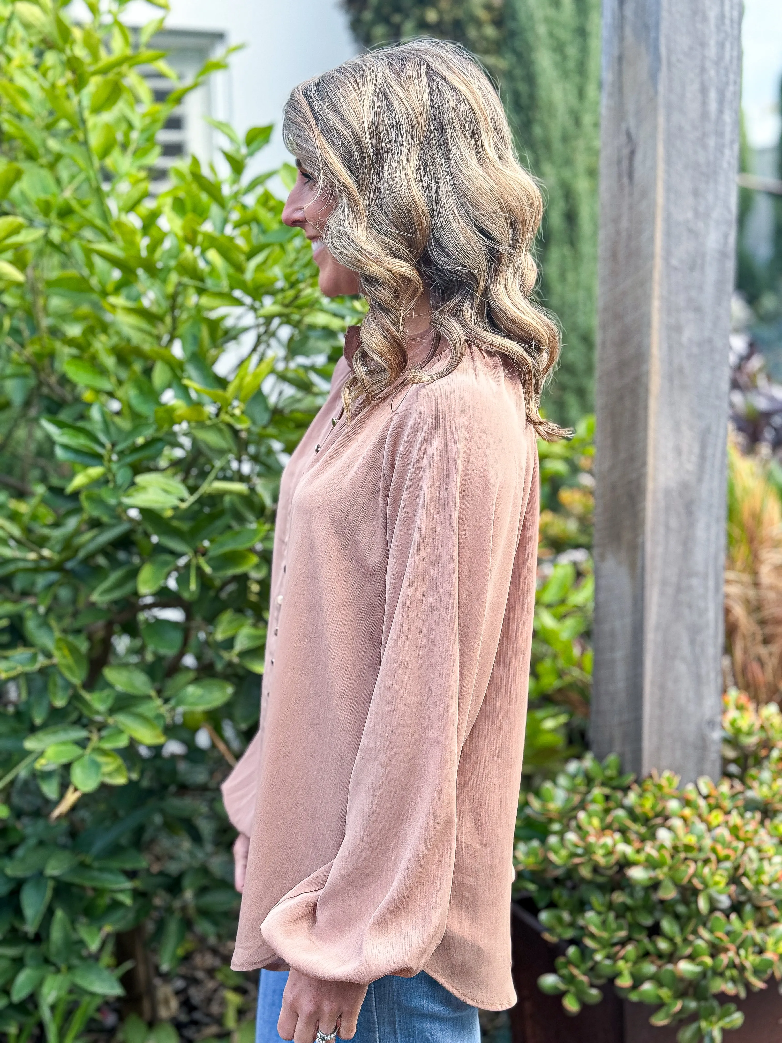 Lianna Blouse - Tan