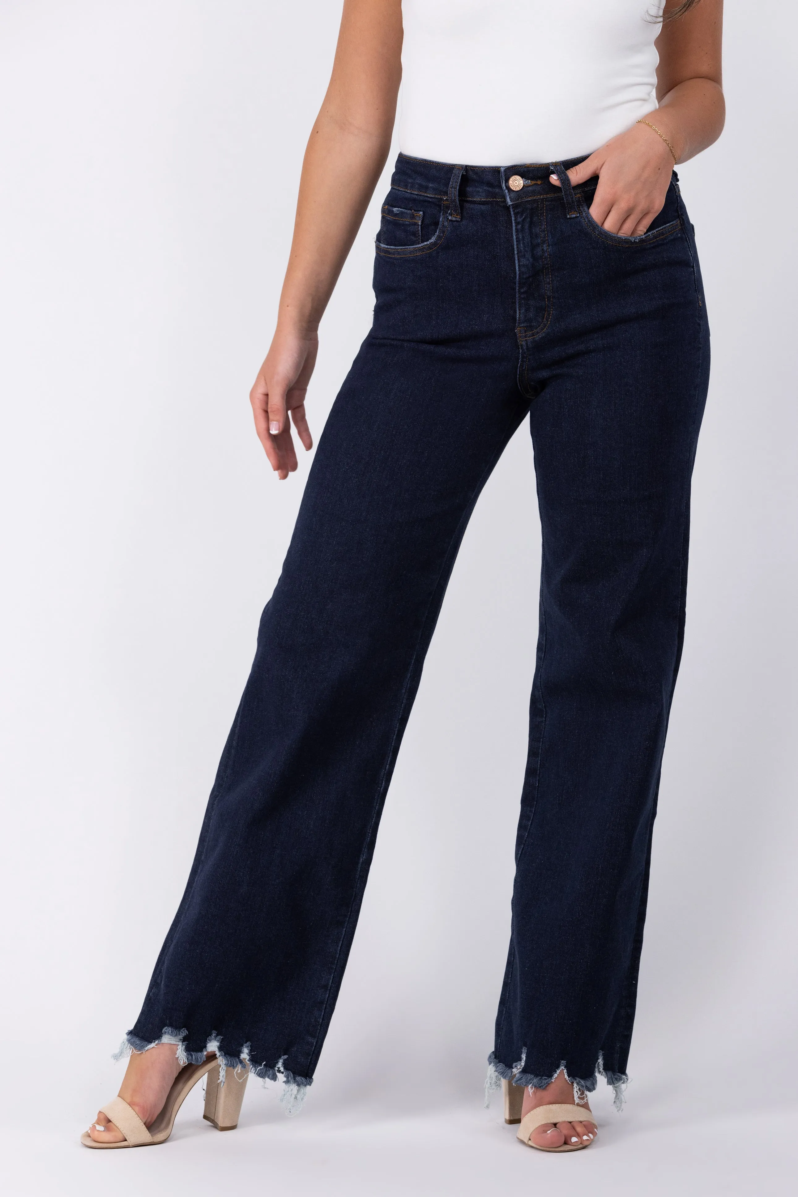 Lovervet Feel Alive High-Rise Loose Straight Leg Tummy Control Denim