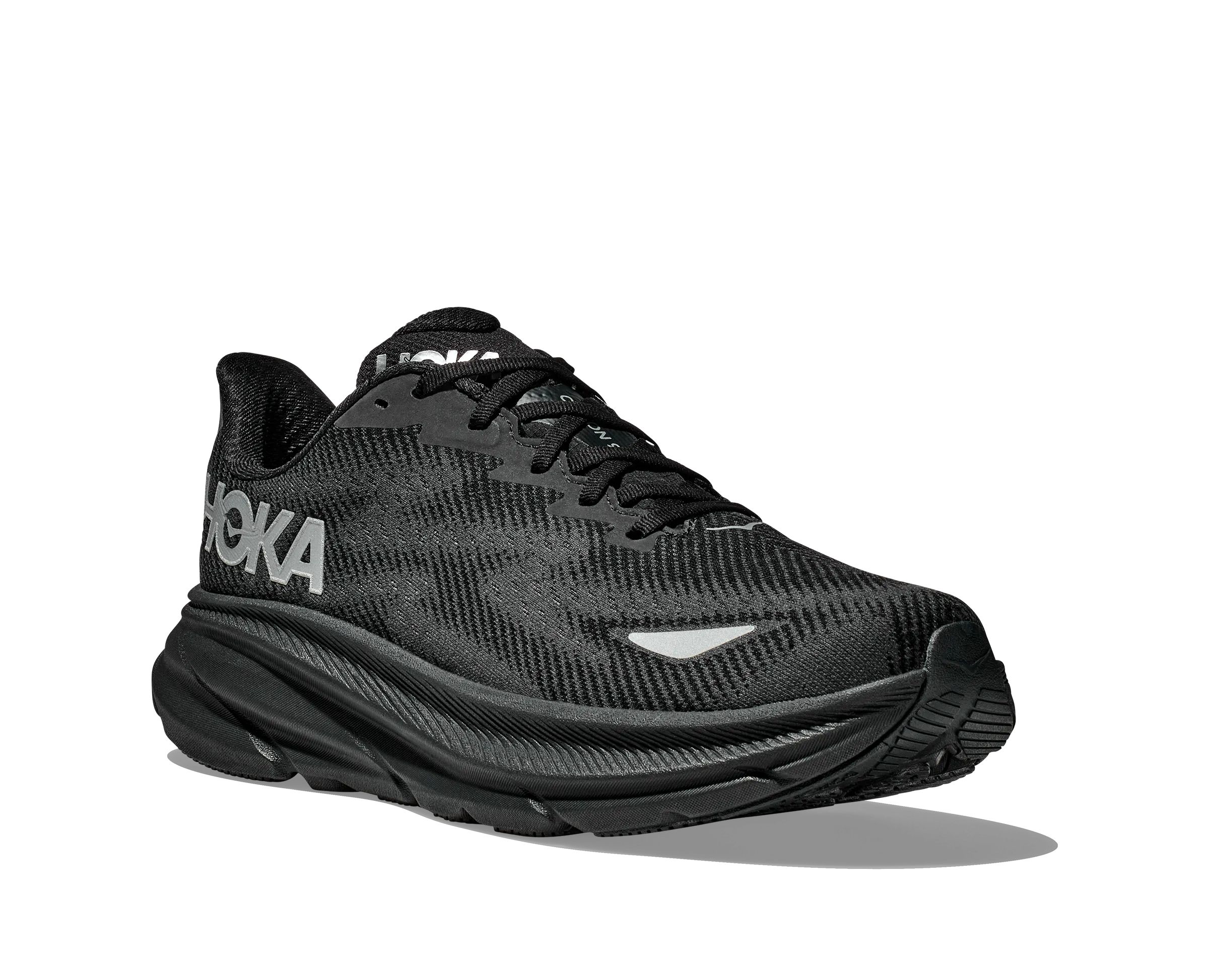 Men's Hoka Clifton 9 GTX 1141470BBLC Color: Black/ Black