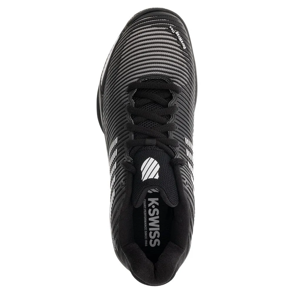 Men's Hypercourt Express 2 Tennis Shoes Black and White