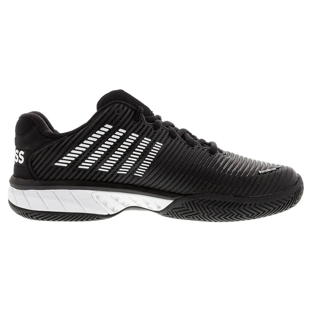 Men's Hypercourt Express 2 Tennis Shoes Black and White