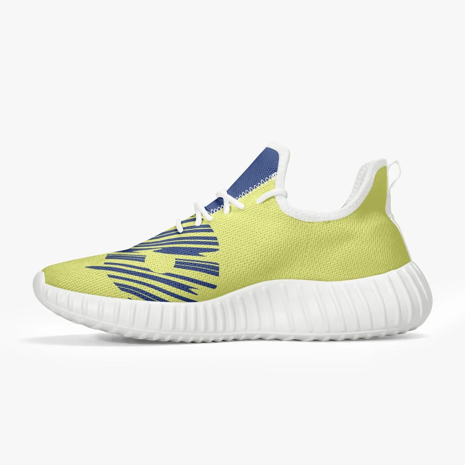 Mesh Knit Sneakers -Yellow