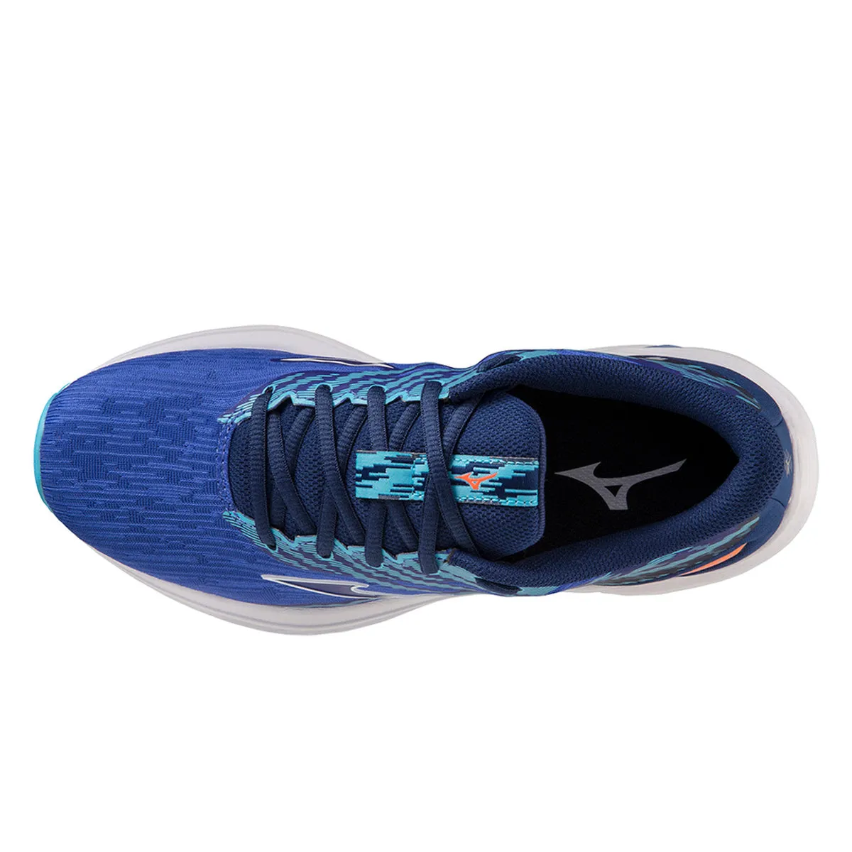 Mizuno Wave Equate 7 Womens | Dblue/white/neonflame