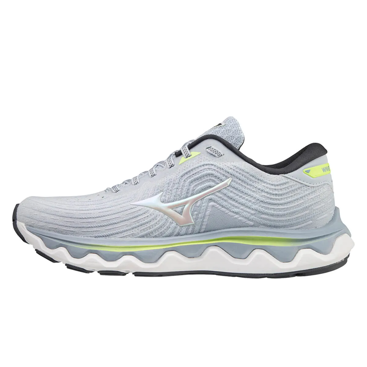 Mizuno Wave Horizon 6 Womens | Heather/wht/neolime