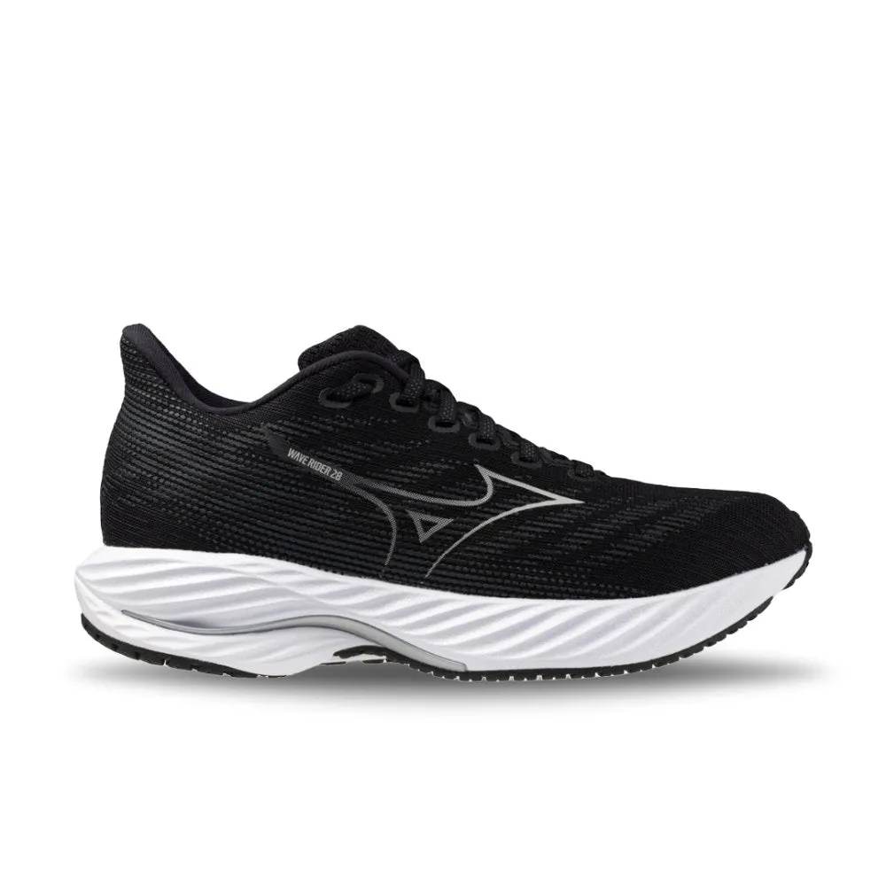 Mizuno Women's Wave Rider 28 - Black/Harbor Mist