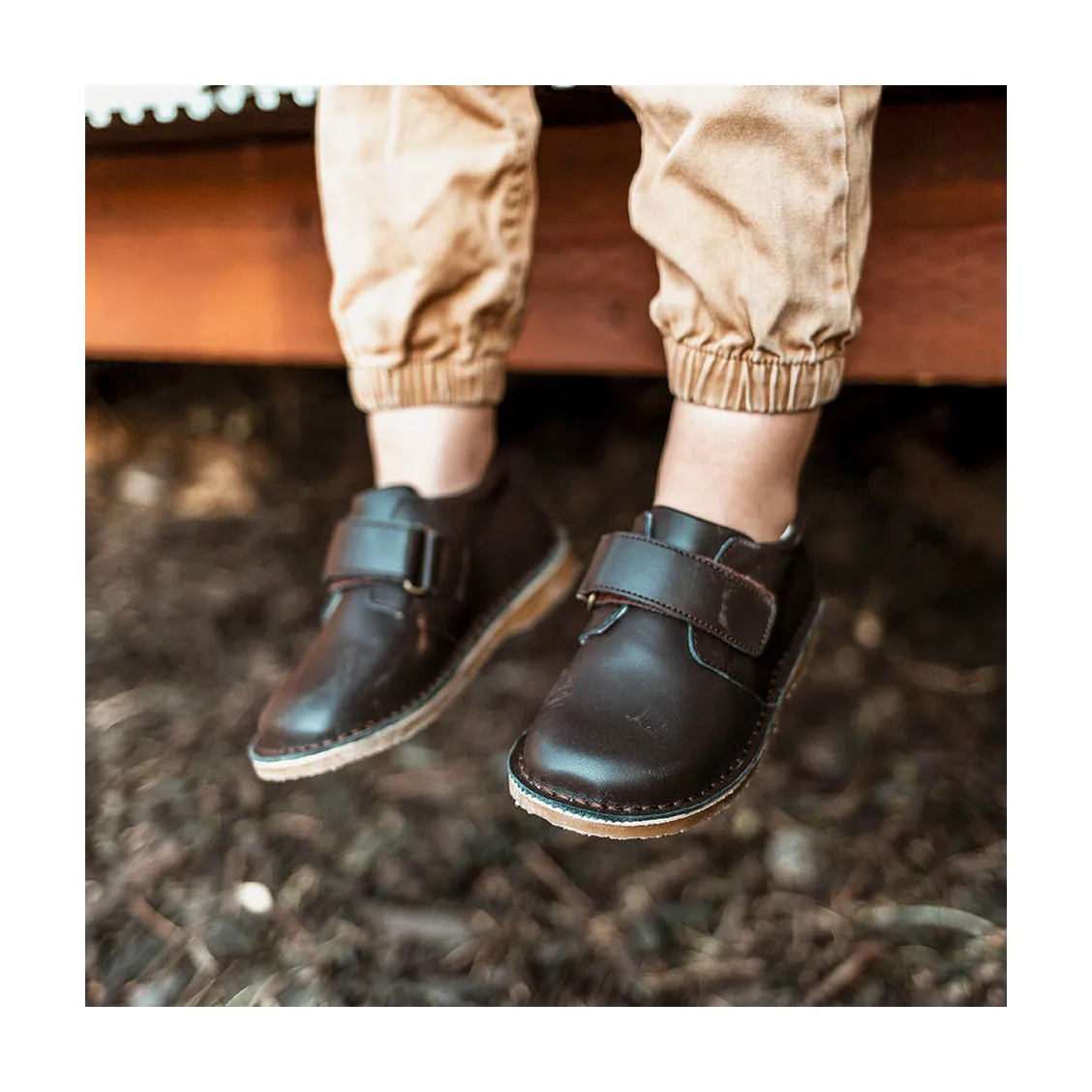 Oliver Stitch Down Velcro Boot