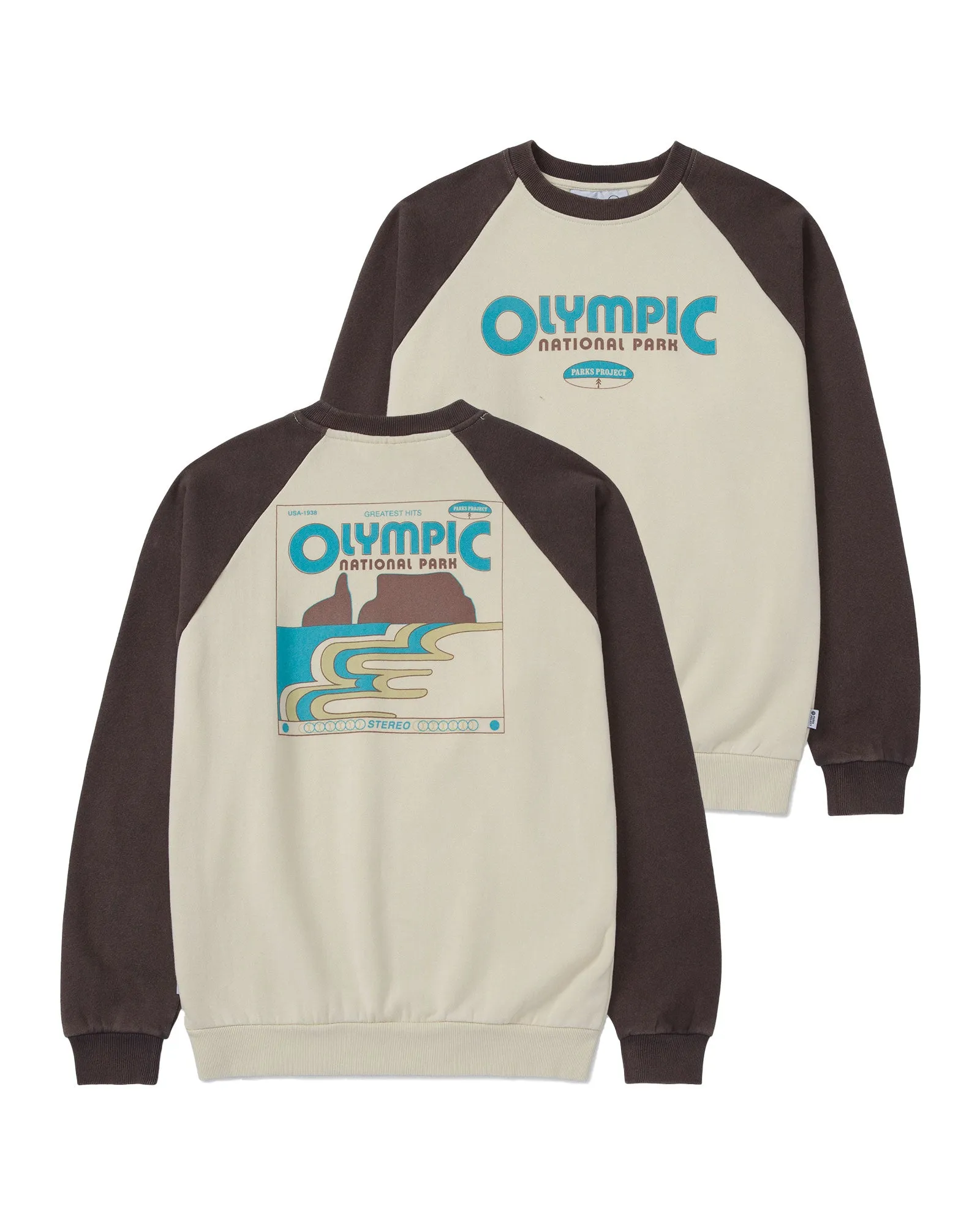 Olympic Greatest Hits Raglan Crew