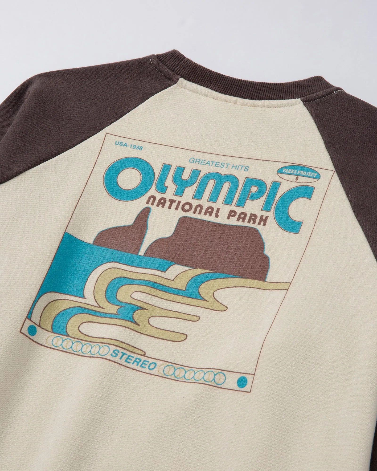 Olympic Greatest Hits Raglan Crew