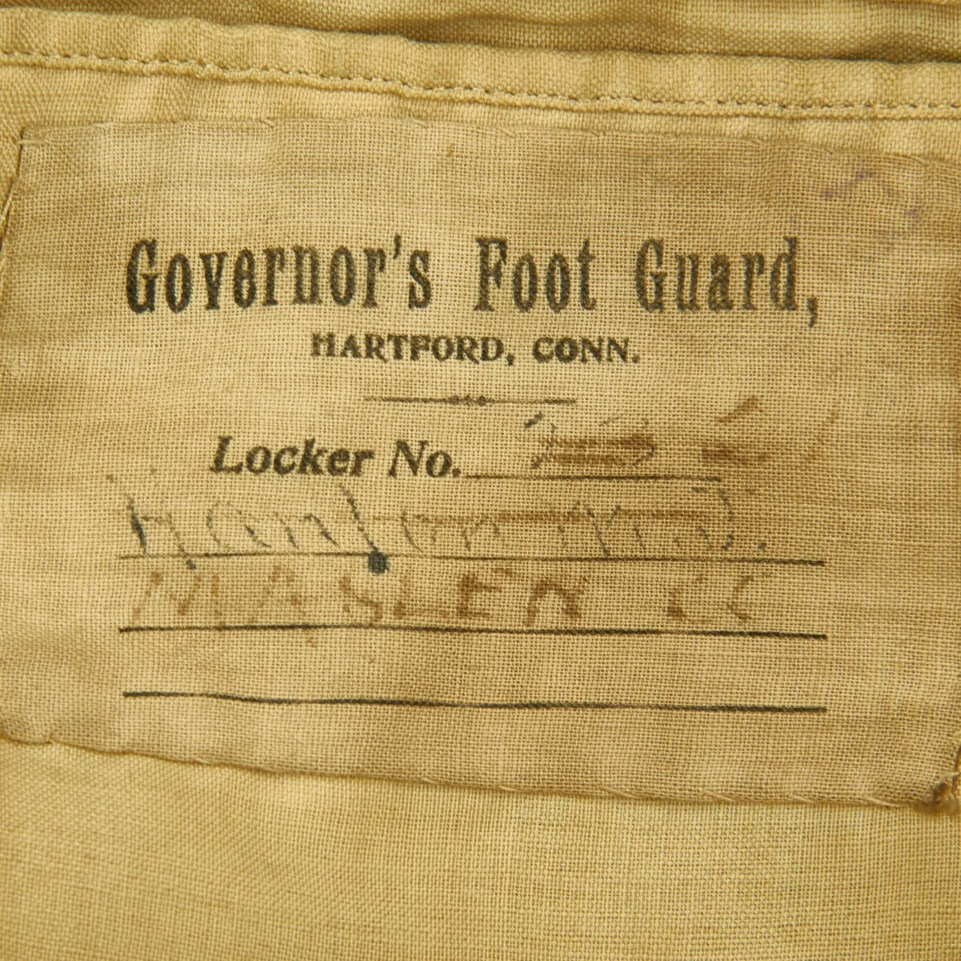 Original U.S. 1890 Connecticut First Company Governor's Foot Guard Tunic and Waist Coat