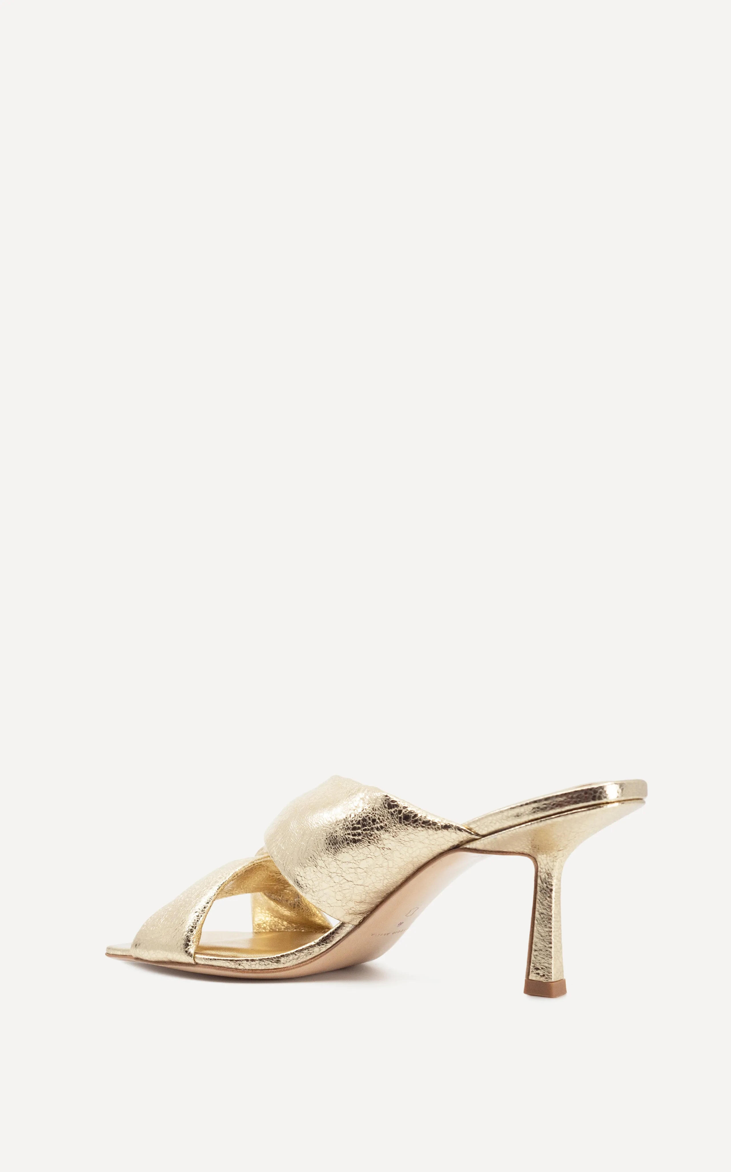 Pillow Loop 70 Heel | Gold