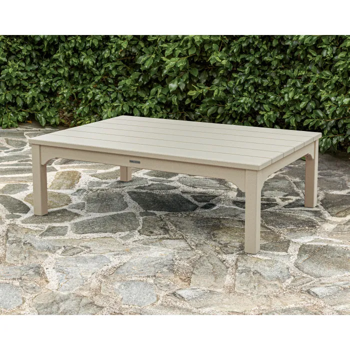 Polywood Outdoor Chinoiserie 47 x 32" Coffee Table