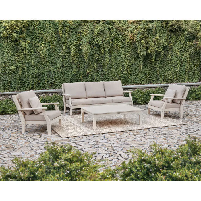 Polywood Outdoor Chinoiserie 47 x 32" Coffee Table