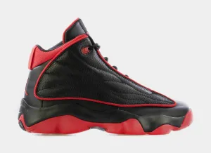 Pro Strong Grade School Basketball Shoe (Black/University Red)